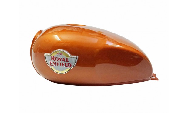 Royal Enfield Interceptor 650cc Genuine Petrol Gas Tank Orange Crush|Fit For