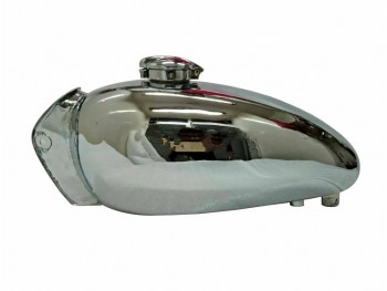 Royal Enfield Trials Chrome Fuel Petrol Gas Tank Petrol Tank & Monza Cap|Fit For