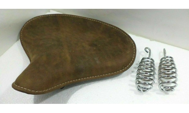 Royal Enfield UCE Classic 350CC 500CC Rusty Brown Color Pure Leather Front Seat