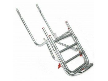 Adjustable Rear Luggage Carrier Chrome Finish For Royal Enfield|Fit For