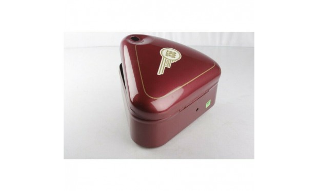 Royal Enfield Air Filter Box Assy, W/ Sticker Maroon C350 BVI Part # 865043