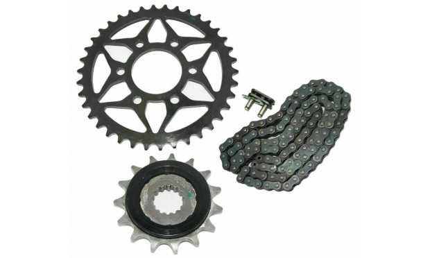 Chain & Rear front Chain Sprocket Kit Fits For Royal Enfield Himalayan 411CC