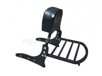 Royal Enfield Bullet Classic 350cc 500cc Harley Style Backrest Black|Fit For
