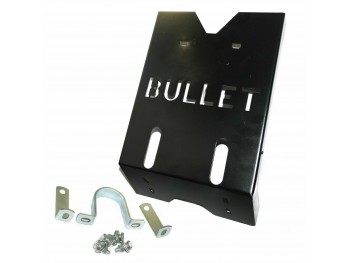 Engine Guard Skid Plate Steel Black Painted Fits For Royal Enfield Bullet