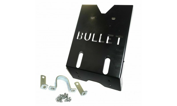 Engine Guard Skid Plate Steel Black Painted Fits For Royal Enfield Bullet