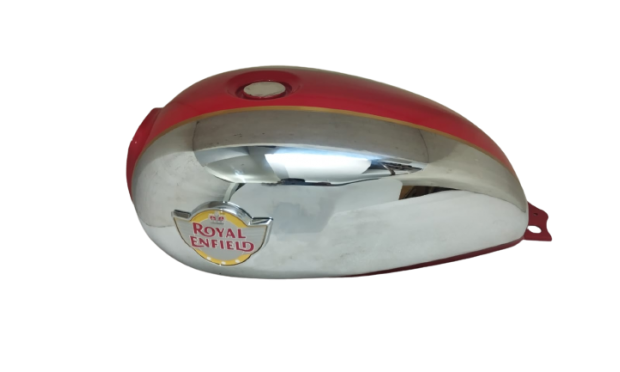 Genuine Royal Enfield Interceptor 650 Mark 2 Red & Chrome Petrol Tank |Fit For