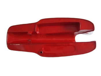 ROYAL ENFIELD CAFE RACER BRIGHT RED PAINTED GAS FUEL TANK, TRIUMPH |Fit For