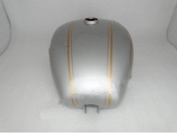 ROYAL ENFIELD SILVER PAINTED 14 LITRES PETROL TANK|Fit For