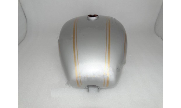 ROYAL ENFIELD SILVER PAINTED 14 LITRES PETROL TANK|Fit For