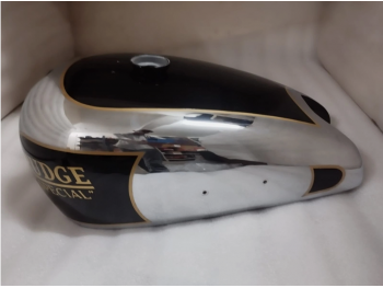 FIT FOR Rudge Whitworth Special Ulster Chromed & Black Fuel Petrol Tank 1930's FIT FOR Rudge Whitworth Special Ulster Chromed & Black Fuel Petrol Tank 1930's