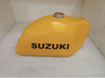Suzuki PE 250 1977 Yellow Steel Petrol Tank|Fit For