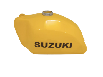 Suzuki PE 250 1977 Yellow Steel Petrol Tank|Fit For