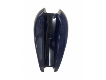 TRIUMPH T140 BLUE AND WHITE PAINTED OIL IN FRAME GAS FUEL TANK |Fit For