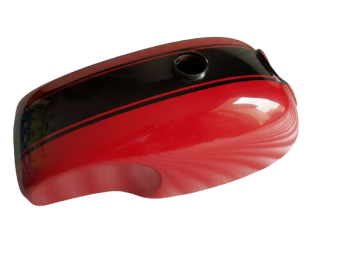 Triumph Norton Lyta Ajs Custom Cafe Racer Petrol Fuel Tank Cherry&Black|Fit For