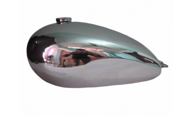 TRIUMPH T150 CHROMED GAS FUEL TANK WITH FREE FUEL CAP |Fit For