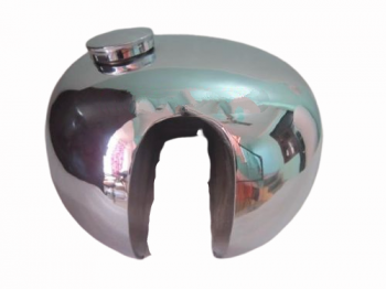TRIUMPH T150 CHROMED GAS FUEL TANK WITH FREE FUEL CAP |Fit For