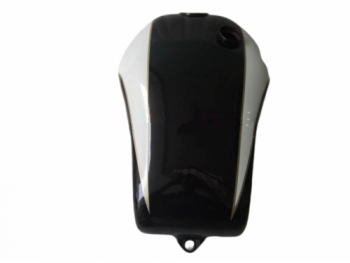 TRIUMPH T160 BLACK AND WHITE PAINTED GAS FUEL TANK |Fit For