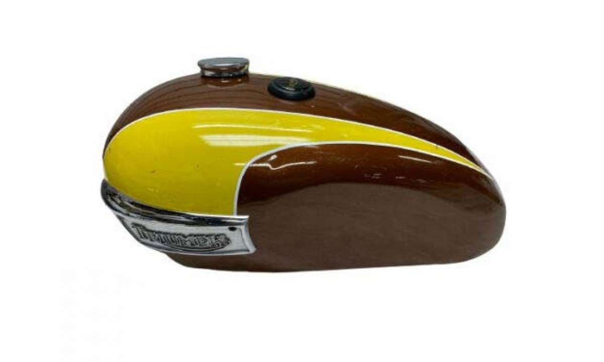 Details about   Fit For Triumph T 140 Oil In Frame Raw Steel Fuel Petrol Tank