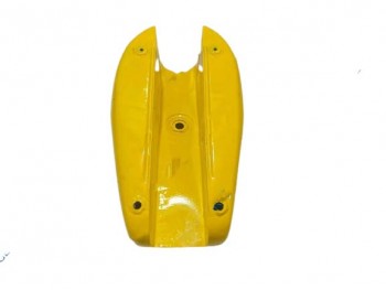 Triumph T140 Yellow Painted Steel Gas Fuel Tank With Cap +Taps |Fit For