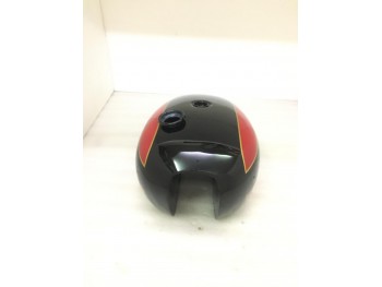 TRIUMPH T140 RED & BLACK PAINTED STEEL FUEL PETROL TANK |Fit For