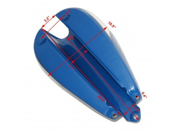 TRIUMPH T150 TRIDENT BLUE PAINTED PETROL TANK |Fit For