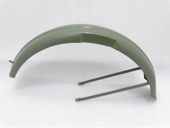 TRIUMPH 3HW 350CC GREEN PAINTED FRONT & REAR FENDER SET|Fit For
