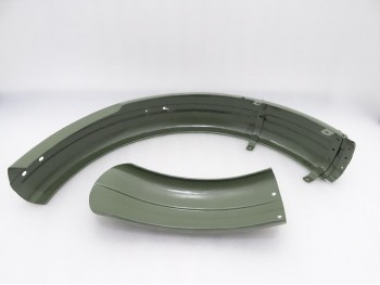 TRIUMPH 3HW 350CC GREEN PAINTED FRONT & REAR FENDER SET|Fit For