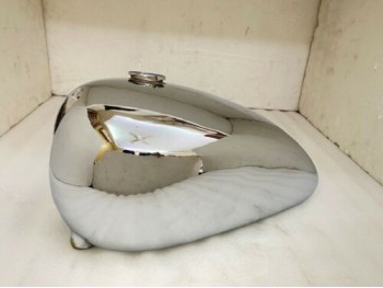 TRIUMPH T120TR6 BONNEVILLE CHROME GAS FUEL PETROL TANK WITH FUEL CAP|Fit For