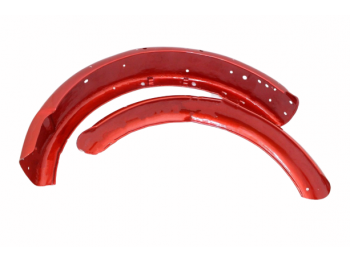 Triumph T140 Front & Rear Cherry Painted Mudguard Set |Fit For