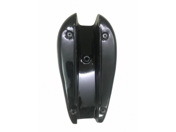 TRIUMPH T140 ALL BLACK PAINTED STEEL PETROL FUEL TANK |Fit For