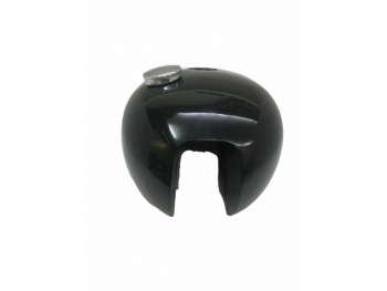 TRIUMPH T140 ALL BLACK PAINTED STEEL PETROL FUEL TANK |Fit For