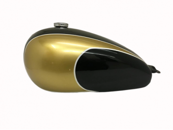 Triumph T150 golden & black Petrol tank - |Fit For