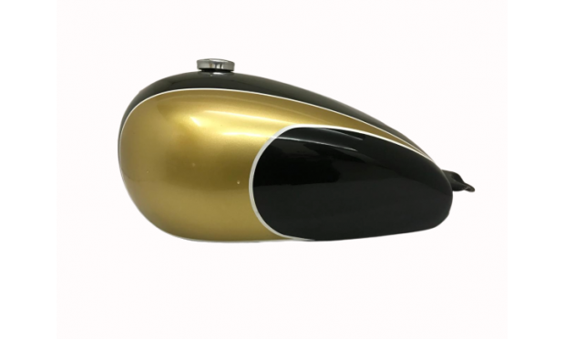 Triumph T150 golden & black Petrol tank - |Fit For
