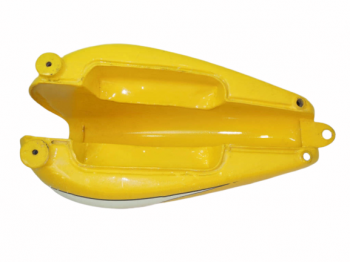 Triumph T160 Yellow And White Trident Fuel Petrol Tank |Fit For