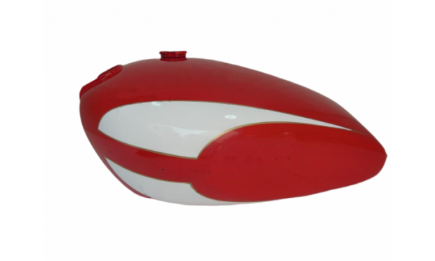 TRIUMPH T160 TRIDENT RED & CREAM PETROL TANK - |Fit For