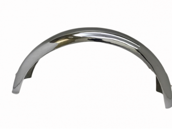 TRIUMPH T140 BONNEVILLE FRONT REAR CHROME MUDGUARD -Fit For