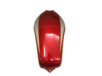 Triumph T160 Cherry & Silver Painted Aluminum Petrol tank |Fit For