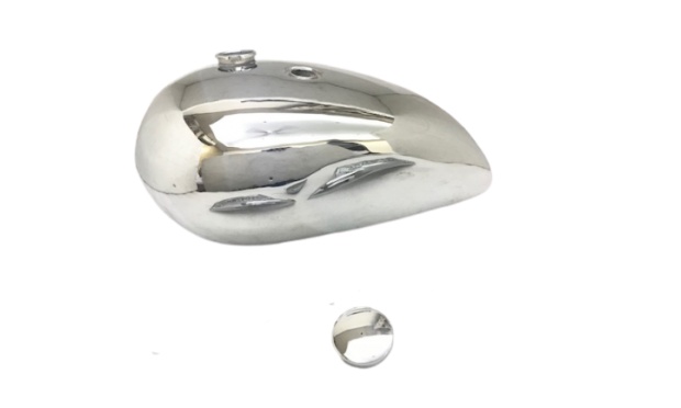 TRIUMPH T140 CHROMED PETROL / FUEL TANK & CHROMED CAP |Fit For