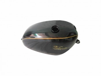 VELOCETTE VENOM BLACK PAINTED STEEL PETROL TANK|Fit For