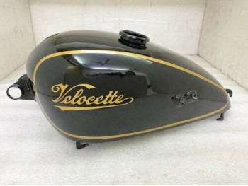 VELOCETTE MAC MOV MDD 350 BLACK PAINTED ALUMINUM TANK |Fit For