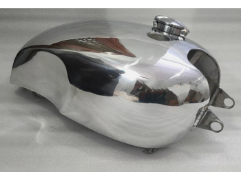 Fit For Vincent HRD Alloy Aluminum Polished Petrol Tank + Knee Cushions Ident