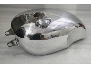 Fit For Vincent HRD Alloy Aluminum Polished Petrol Tank + Knee Cushions Ident