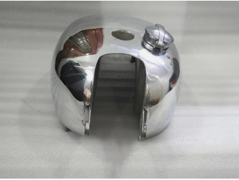 Fit For Vincent HRD Alloy Aluminum Polished Petrol Tank + Knee Cushions Ident