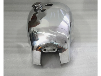 Fit For Vincent HRD Alloy Aluminum Polished Petrol Tank + Knee Cushions Ident