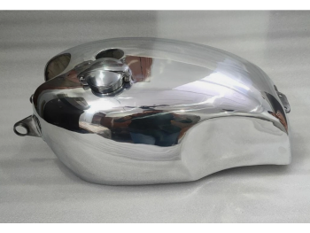 Fit For Vincent HRD Alloy Aluminum Polished Petrol Tank + Knee Cushions Ident