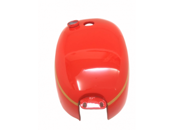 VINCENT HRD RED PAINTED ALUMINIUM GAS FUEL PETROL TANK |Fit For