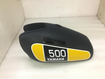 YAMAHA XT TT 500 MATT BLACK & YELLOW PAINTED TANK STEEL 1N5,1977) |Fit For 