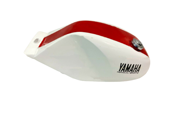 Yamaha Rz350 31k YPVS Red And White Painted Steel Petrol Tank |Fit For