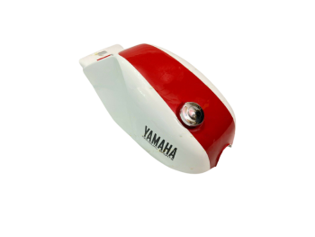 Yamaha Rz350 31k YPVS Red And White Painted Steel Petrol Tank |Fit For