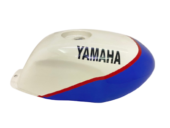 Yamaha Ysr 50 80 Ysr50 Ysr80 1989 Steel Tank Blue & White With Cap & Tap|Fit For